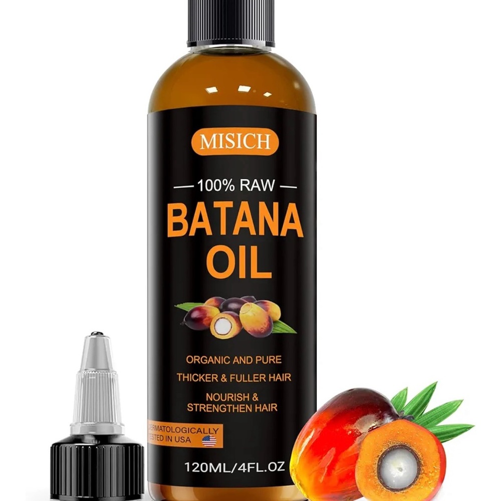 🆕NEW Organic Hair Oil (Batana/Palm Tree) Treatment for Strong Hair, 120 ml